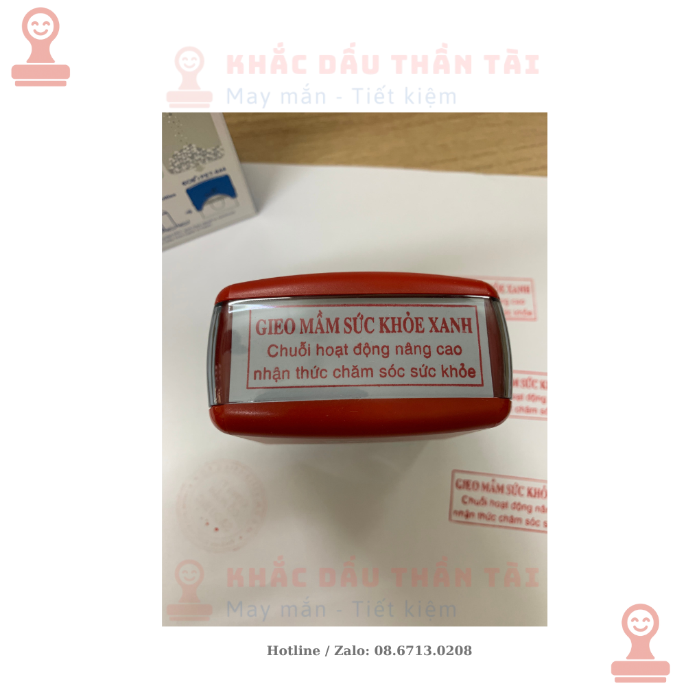 Con Dấu Thông tin dịch vụ Gieo mầm sức khoẻ xanh