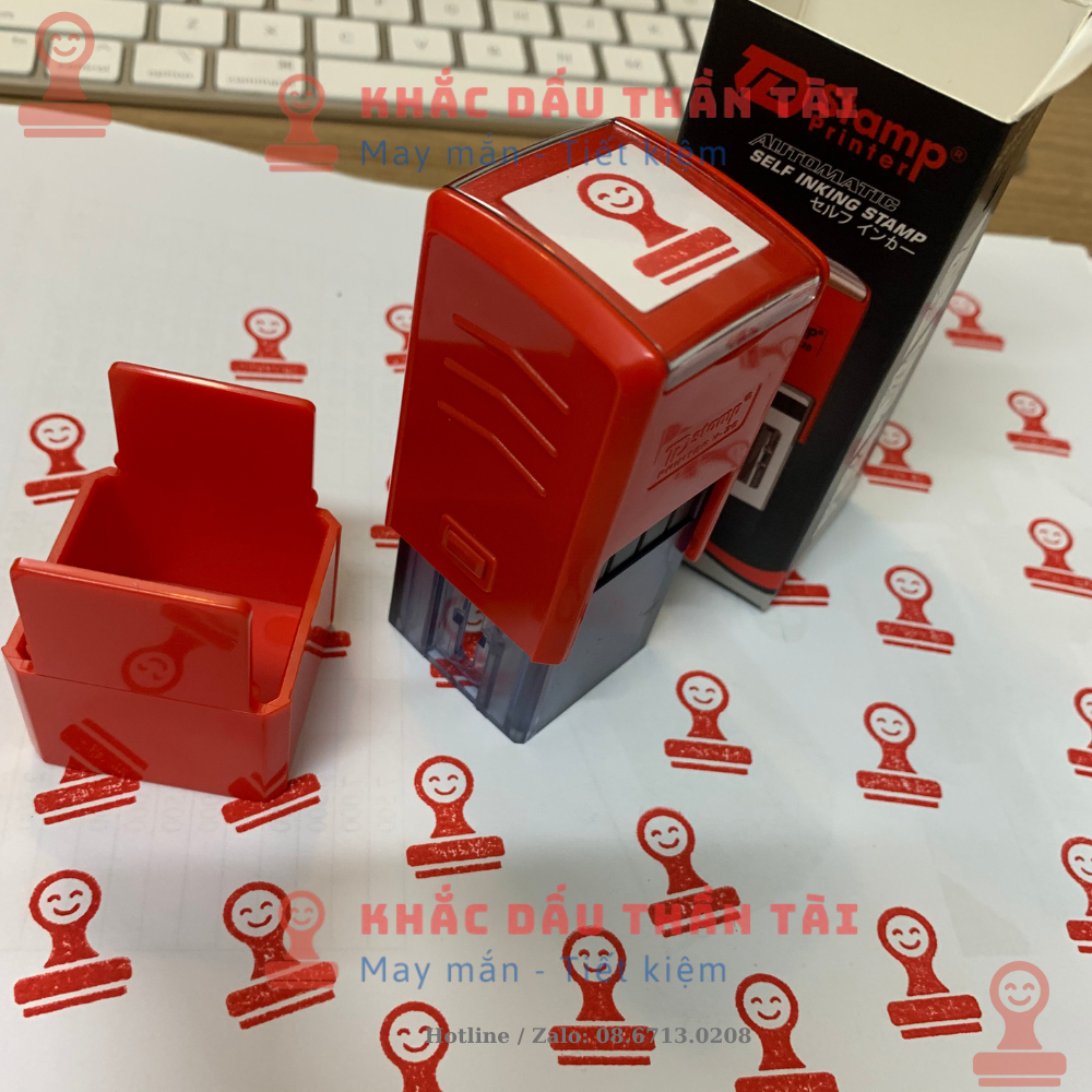 Khắc con dấu Logo Mini Trung Tâm Khắc Dấu Thần Tài