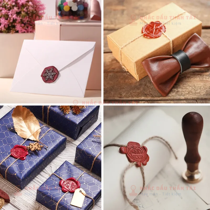 Tìm hiểu về con dấu sáp và ứng dụng trong cuộc sống hàng ngày