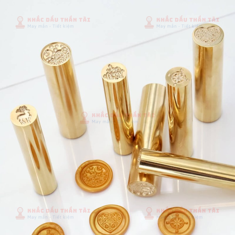 Dịch vụ Khắc con dấu bằng Đồng rõ nét và nhanh chóng