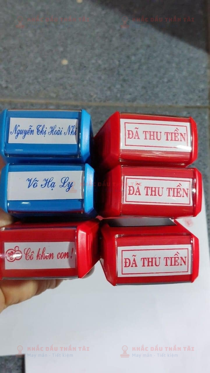 Dịch vụ Khắc con dấu đã thu tiền