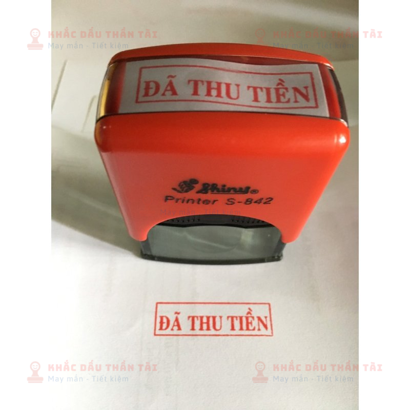 Dịch vụ Khắc con dấu đã thu tiền