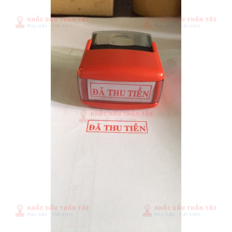 Dịch vụ Khắc con dấu đã thu tiền