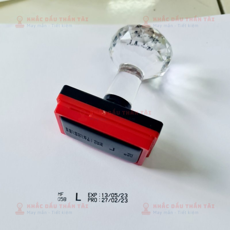 Dịch vụ Khắc con dấu Hạn sử dụng giá rẻ Uy tín