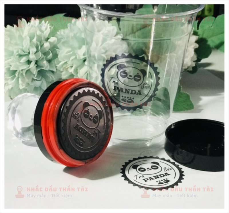 Dịch vụ khắc Con dấu in lên Ly nhựa