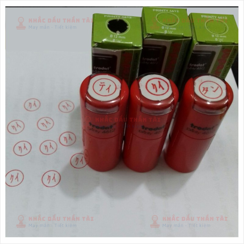 Dịch vụ Khắc con dấu Tích điểm nhanh - bền - đẹp
