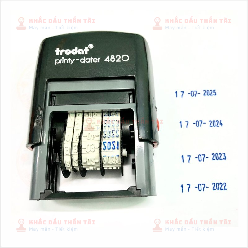 Dịch vụ khắc Mẫu dấu ngày tháng năm