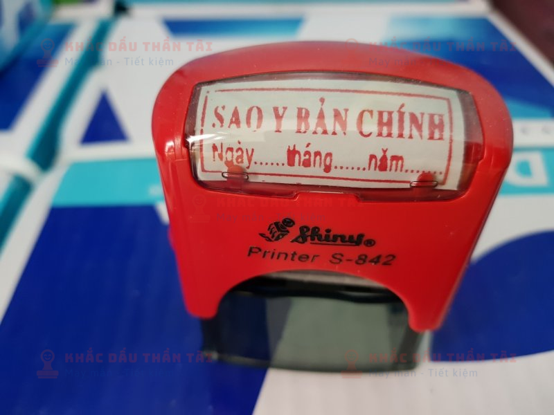 Dịch vụ khắc Mẫu dấu ngày tháng năm