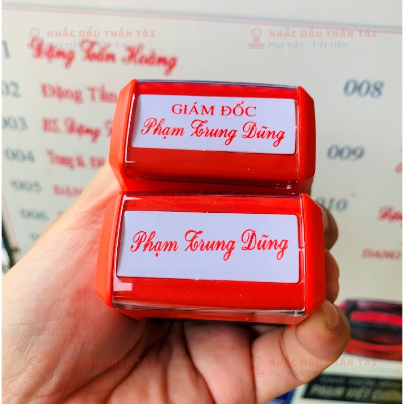 Dịch vụ Làm dấu gấp lấy ngay Rõ - Bền - Nhanh