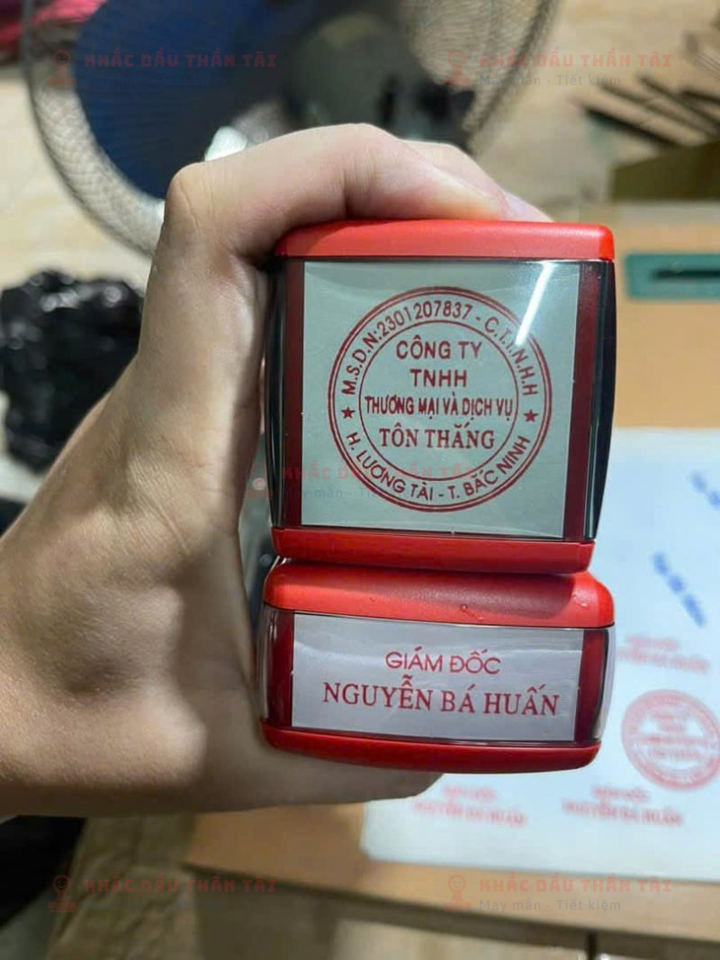 Dịch vụ Làm dấu gấp lấy ngay Rõ - Bền - Nhanh