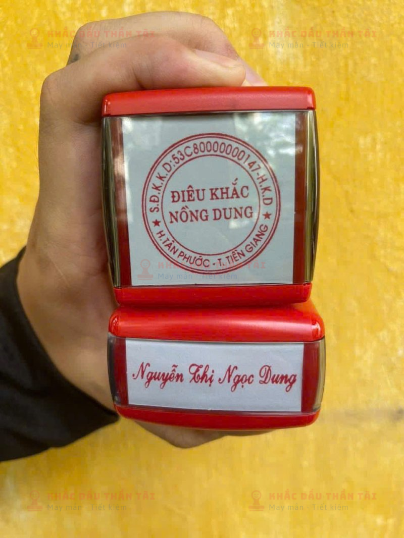Dịch vụ Làm dấu gấp lấy ngay Rõ - Bền - Nhanh