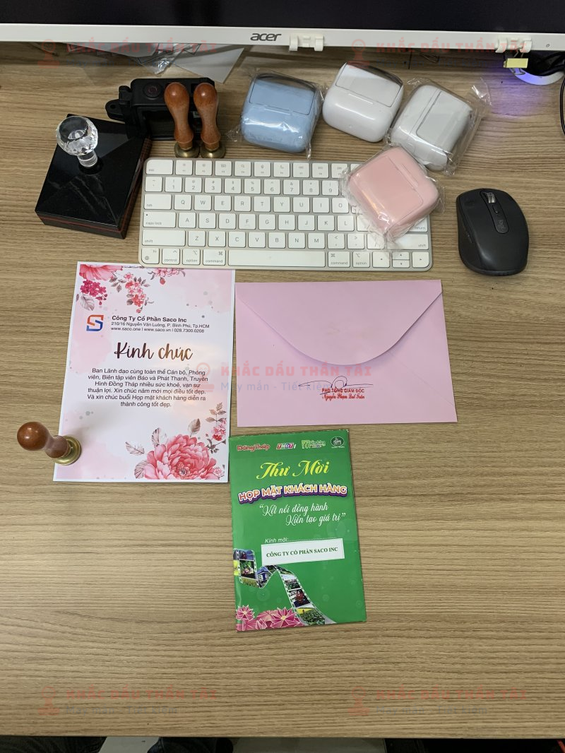 Khắc Con Dấu Sáp Cho Thư Cảm Ơn Sang Trọng Và Tinh Tế - Trung Tâm Khắc Dấu Thần Tài