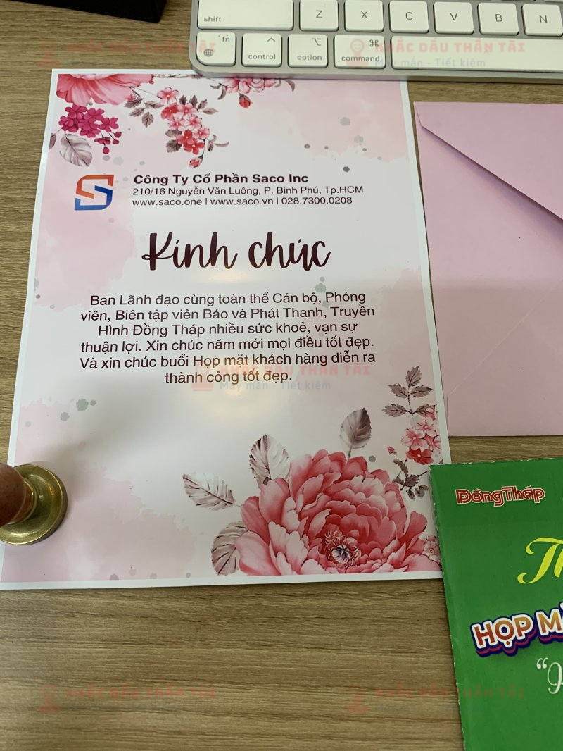 Khắc Con Dấu Sáp Cho Thư Cảm Ơn Sang Trọng Và Tinh Tế - Trung Tâm Khắc Dấu Thần Tài