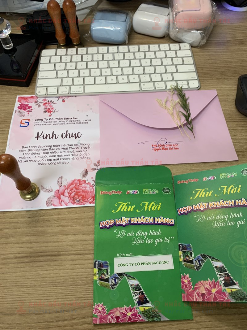 Khắc Con Dấu Sáp Cho Thư Cảm Ơn Sang Trọng Và Tinh Tế - Trung Tâm Khắc Dấu Thần Tài
