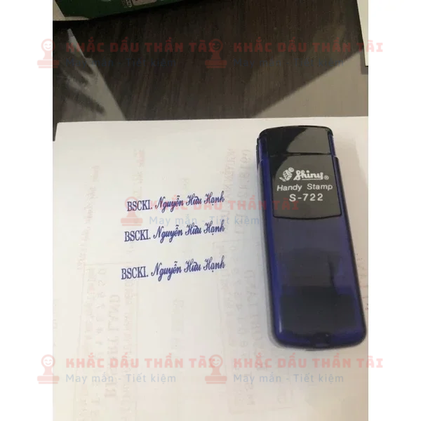 Khắc con dấu USB bỏ túi Chức danh Bác Sĩ Nguyễn Hữu Hạnh