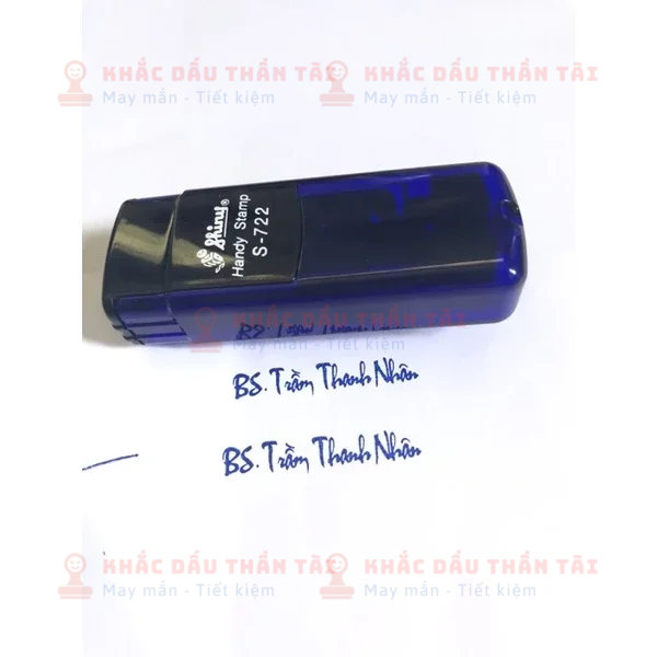 Khắc con dấu USB bỏ túi Chức danh Bác Sĩ Trần Thanh Nhân