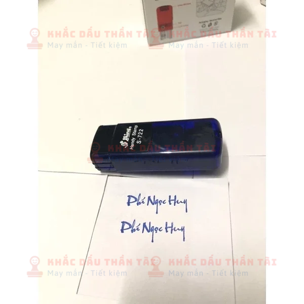 Khắc con dấu USB bỏ túi Tên Phí Ngọc Huy