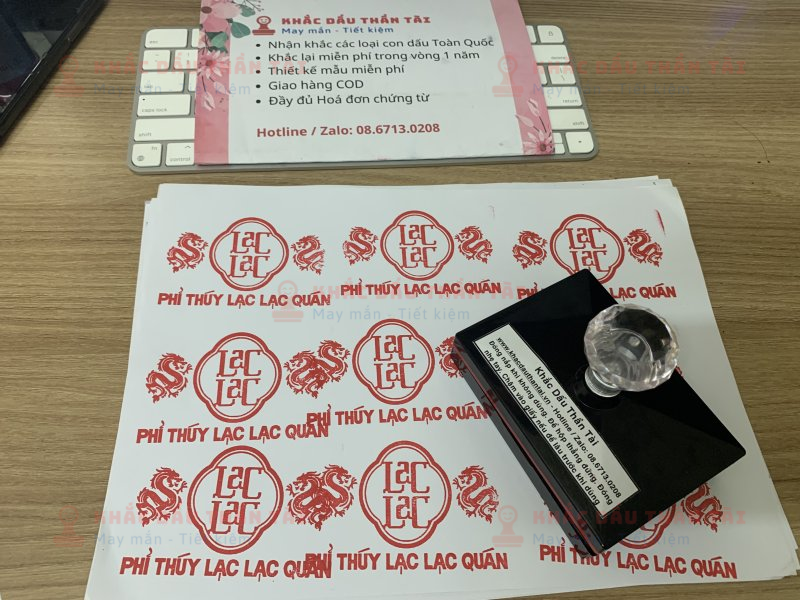 Dịch vụ Khắc các loại con dấu cho Hộ kinh doanh trên Toàn Quốc 