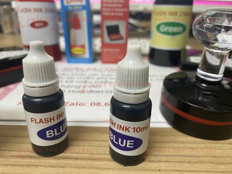 Tài liệu hướng dẫn bơm mực các loại con dấu tại Khắc Dấu Thần Tài