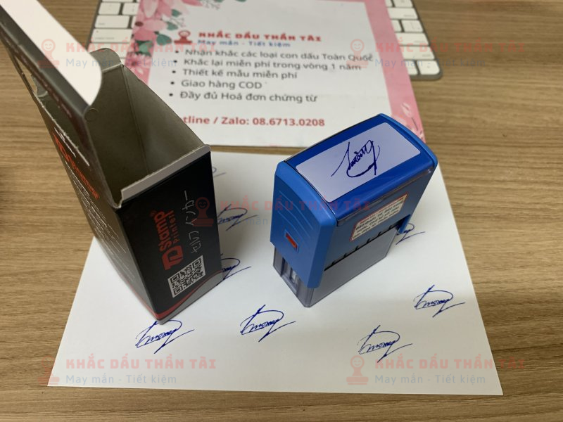 Dịch vụ Khắc con dấu chữ ký Nguyễn Thị Hường