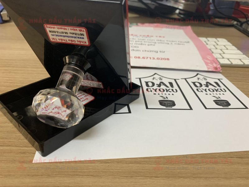 Khắc con dấu Triện Flash theo yêu cầu - Dai_Gyoku